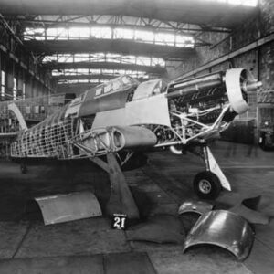 Hawker Hurricane P5170 Under Construction November 21, 1939 Fort William